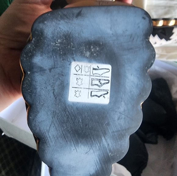 Marni Size 40 New in Box Strappy Gold Peep Toe Black and White Heels Sandals - Picture 9 of 12